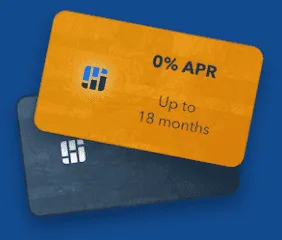0% APR financing options